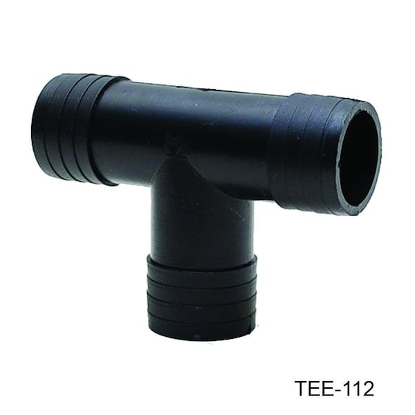 T-H Marine Supplies Fitting-T-3 Way-3/4 Blk, No TEE-3/4-DP TEE-3/4-DP - main